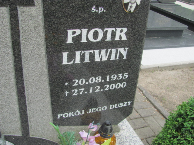 Piotr Litwin 1935 Żary 1045 - Grobonet - Wyszukiwarka osób pochowanych