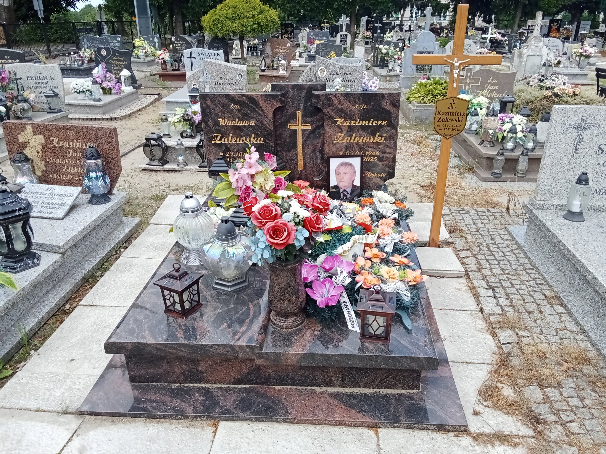 Grób Kazimierz Zalewski