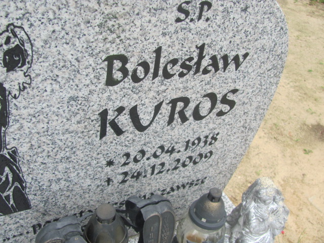 Bolesław Kuros 1938 Żary 1045 - Grobonet - Wyszukiwarka osób pochowanych