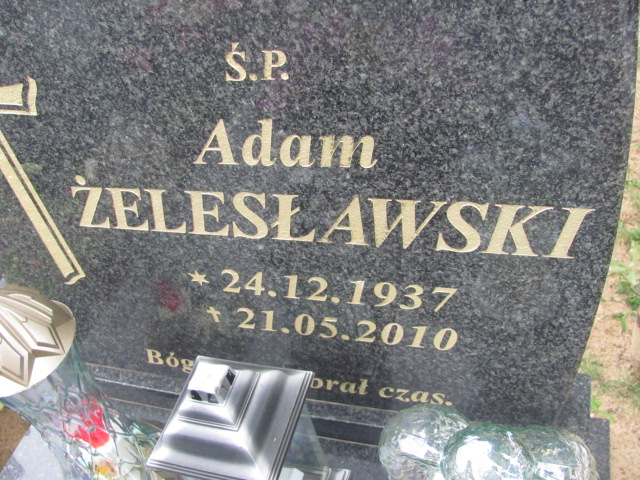 Adam Żelesławski 1937 Żary 1045 - Grobonet - Wyszukiwarka osób pochowanych