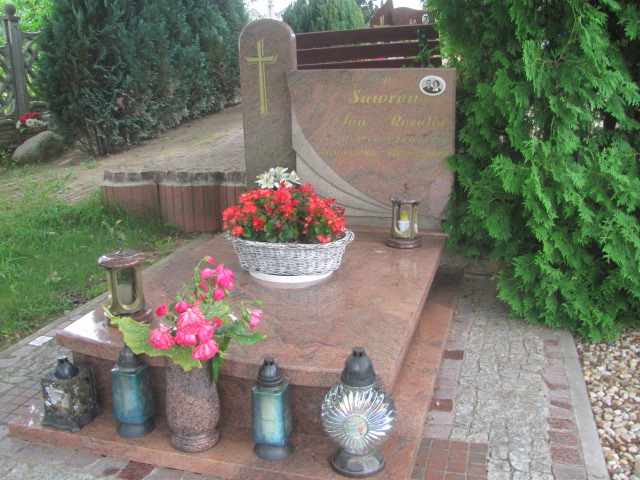 Grób Rozalia Sawron