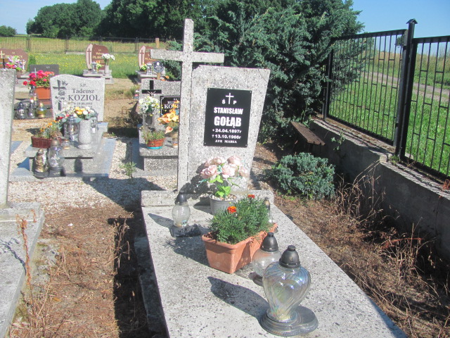 Grób Stanisław Gołąb