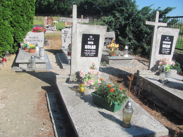 Grób Zofia Gołąb