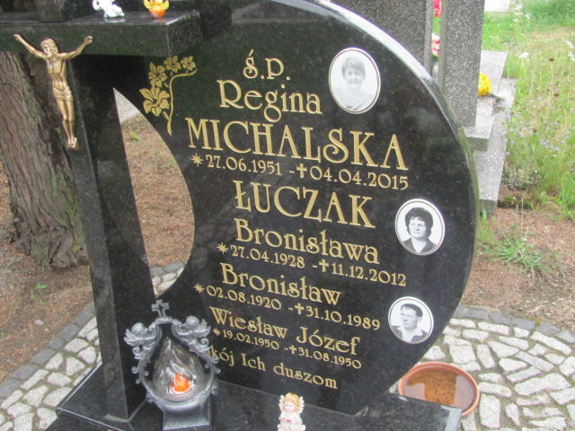 Regina Michalska 1951 Żary 1045 - Grobonet - Wyszukiwarka osób pochowanych