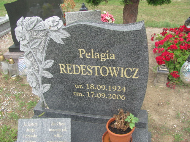 Pelagia Redestowicz 1924 Żary 1045 - Grobonet - Wyszukiwarka osób pochowanych