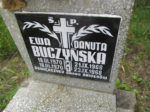 Ewa Buczyńska 1970 Żary 1045 - Grobonet - Wyszukiwarka osób pochowanych