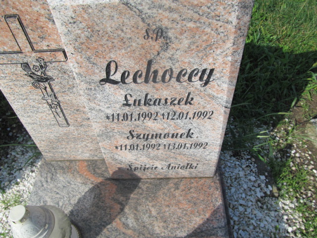 Szymon Lechocki 1992 Żary 1045 - Grobonet - Wyszukiwarka osób pochowanych