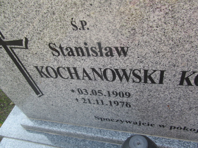 Stanisław Kochanowski 1909 Żary 1045 - Grobonet - Wyszukiwarka osób pochowanych