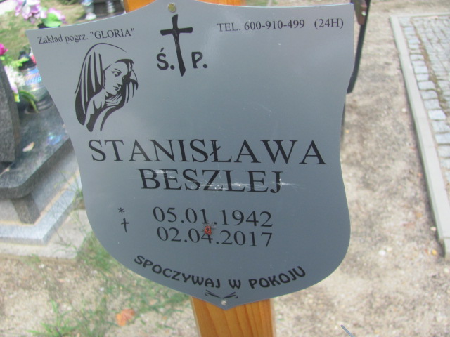 Stanisława Beszlej 1942 Żary 1045 - Grobonet - Wyszukiwarka osób pochowanych